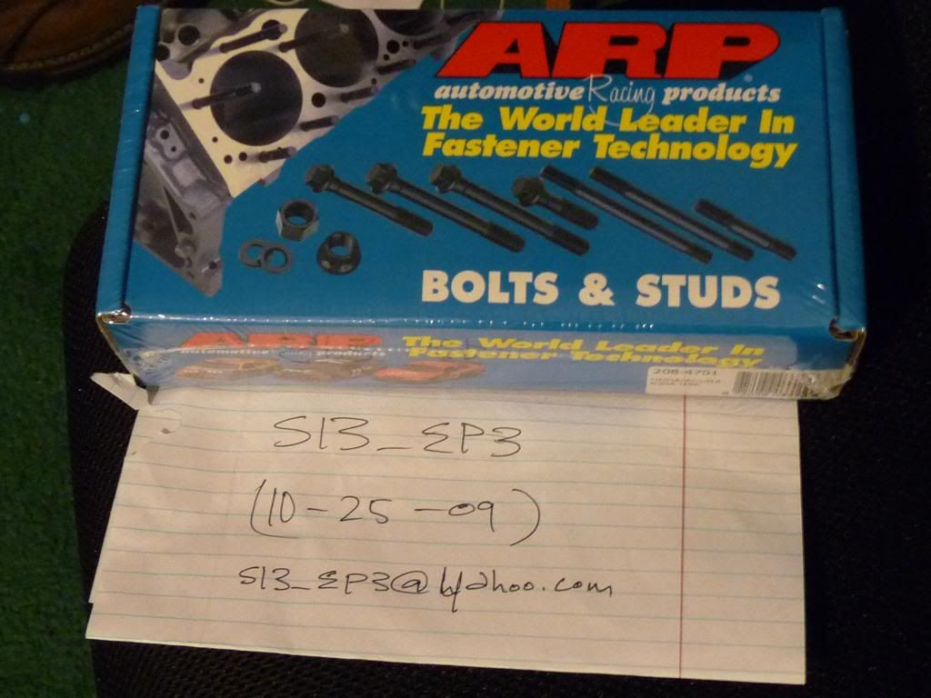 k240a2 Head + ARP K20/K24 Head Studs + P2R Honda CRV K24 Bracket